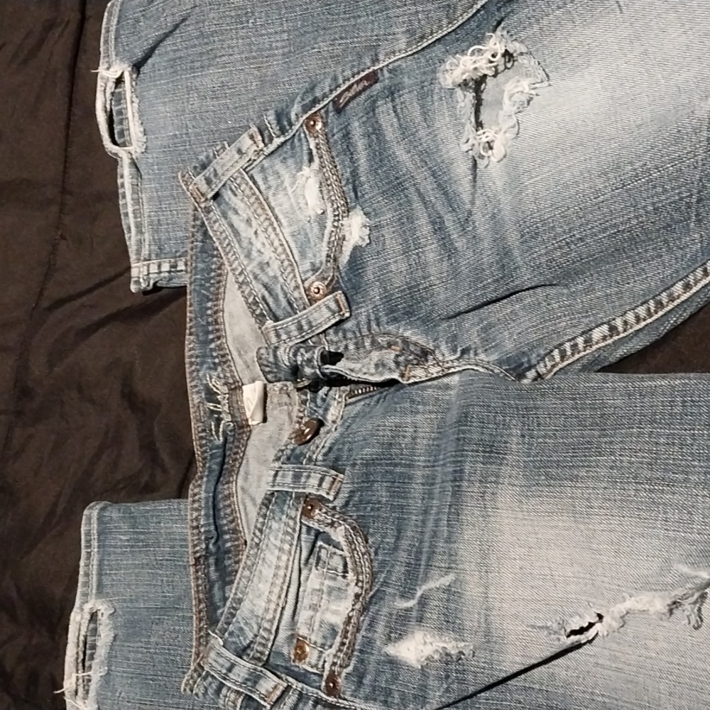 Silver jeans